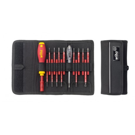 Juego Básico de Destornilladores SoftFinish Electric (16 pzas) WIHA
