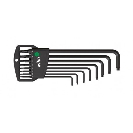 Juego de Llaves TORX Cabeza Esférica Fosfatado (8 pzas) WIHA Juego de Llaves TORX Cabeza Esférica Fosfatado (8 pzas) WIHA