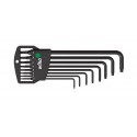 Juego de Llaves TORX Cabeza Esférica Fosfatado (8 pzas) WIHA
